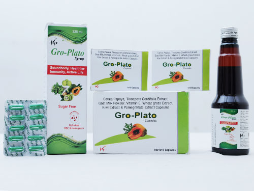 Gro-Plato Syrup & Caps